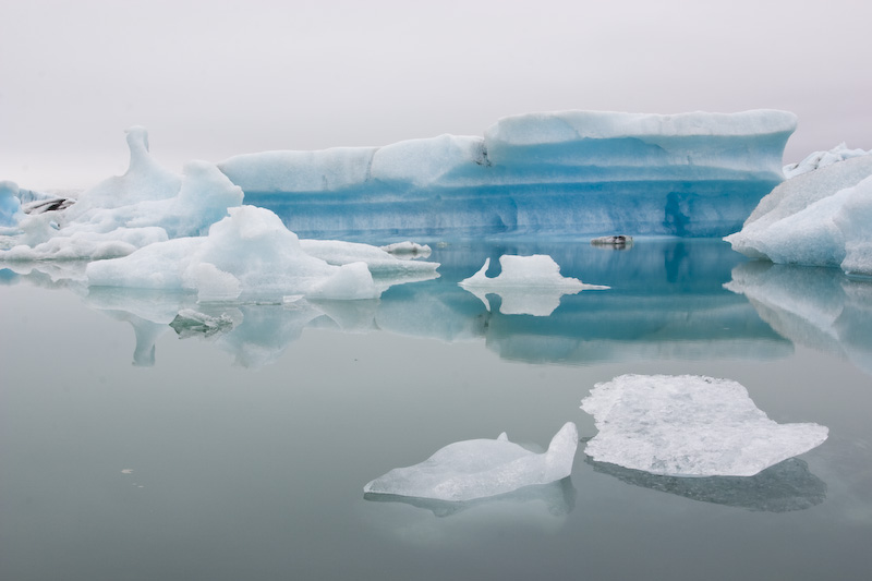 Icebergs In Jökulsárlón